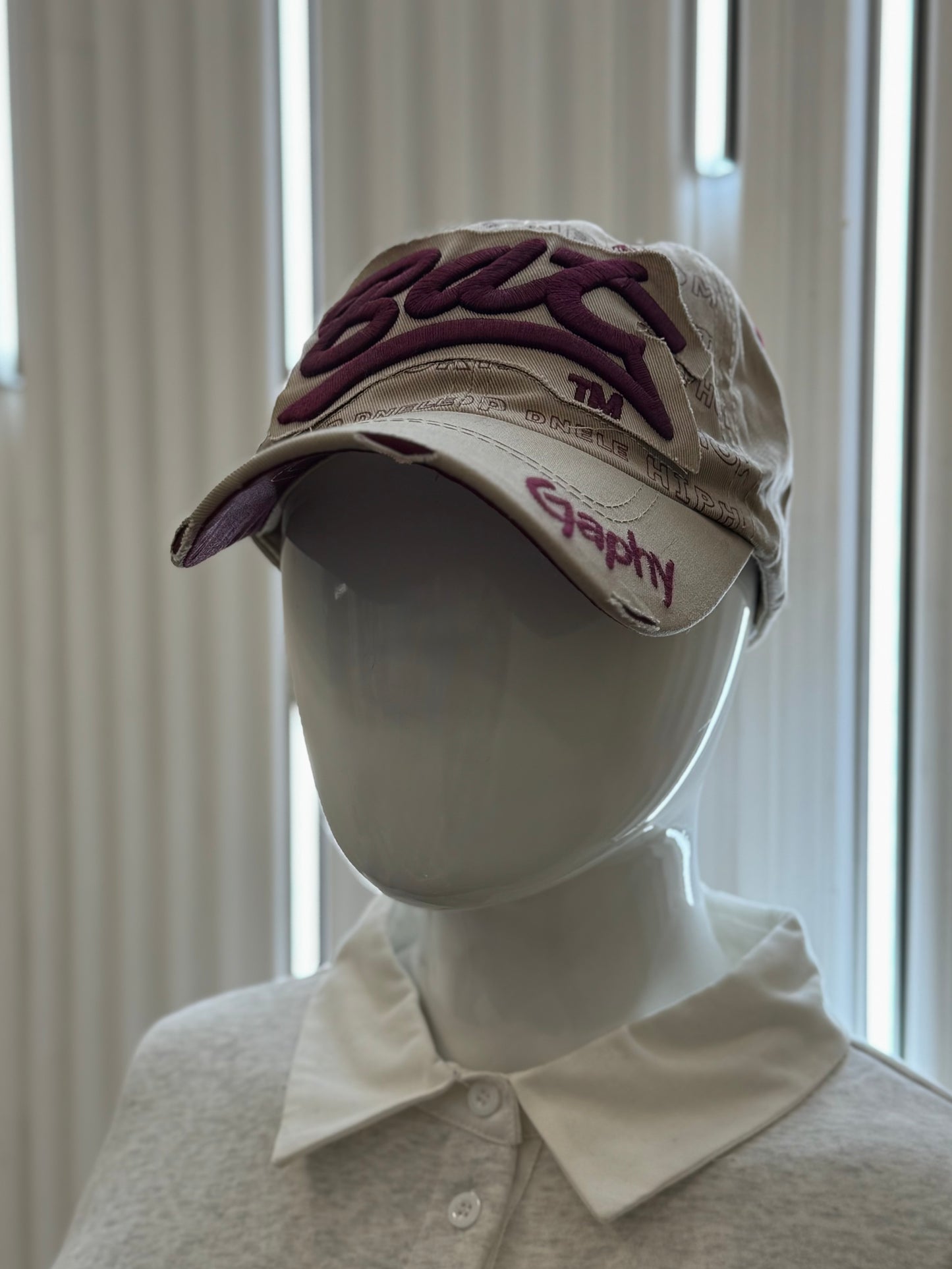 CAPPELLO VISIERA BEIGE