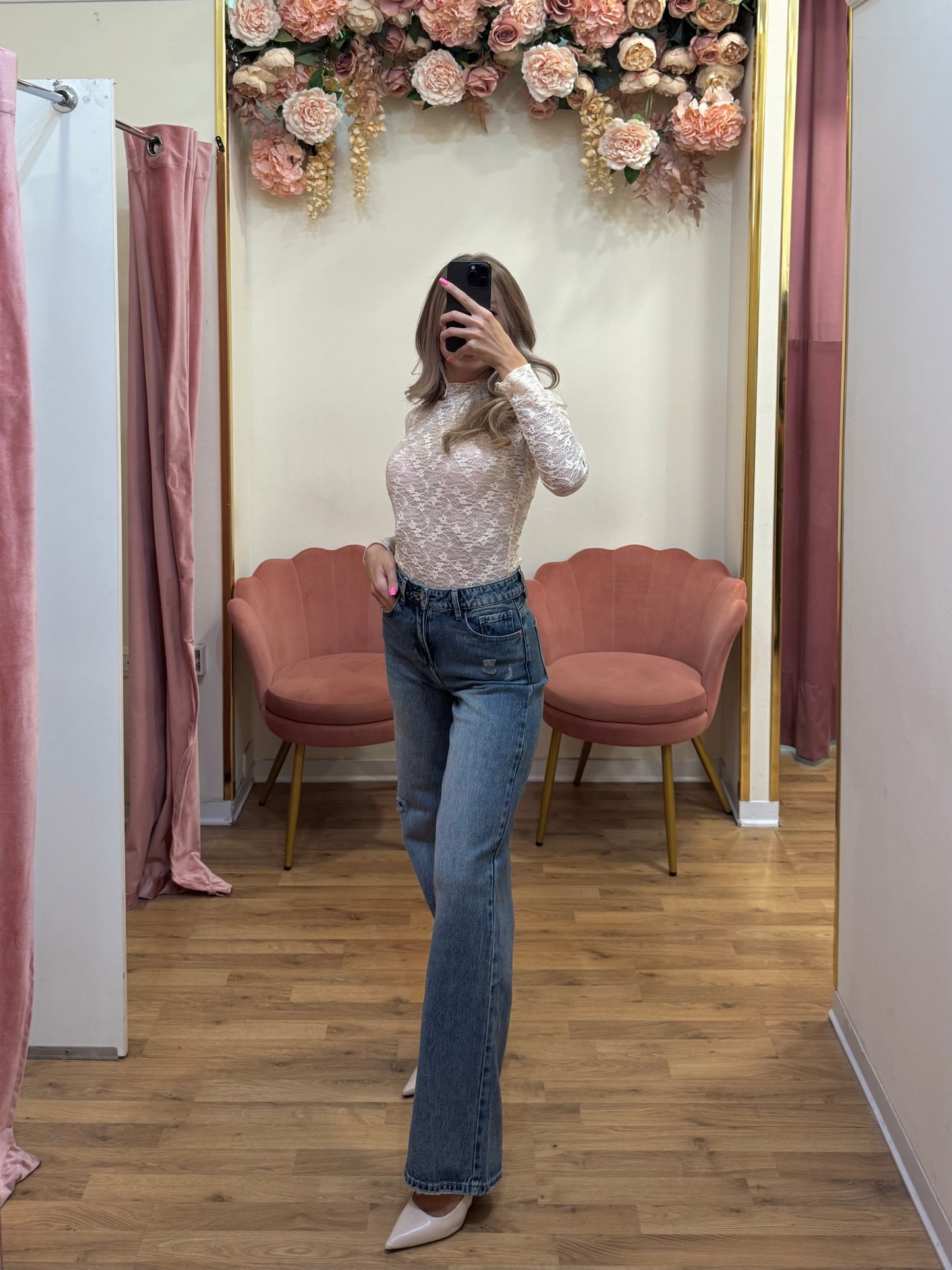 JEANS WIDE LEG