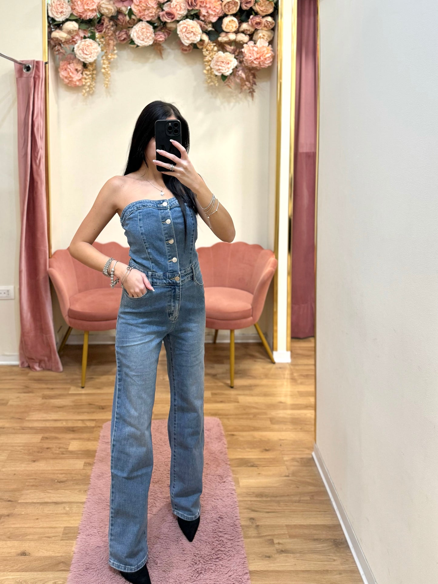 JUMPSUITE IN DENIM
