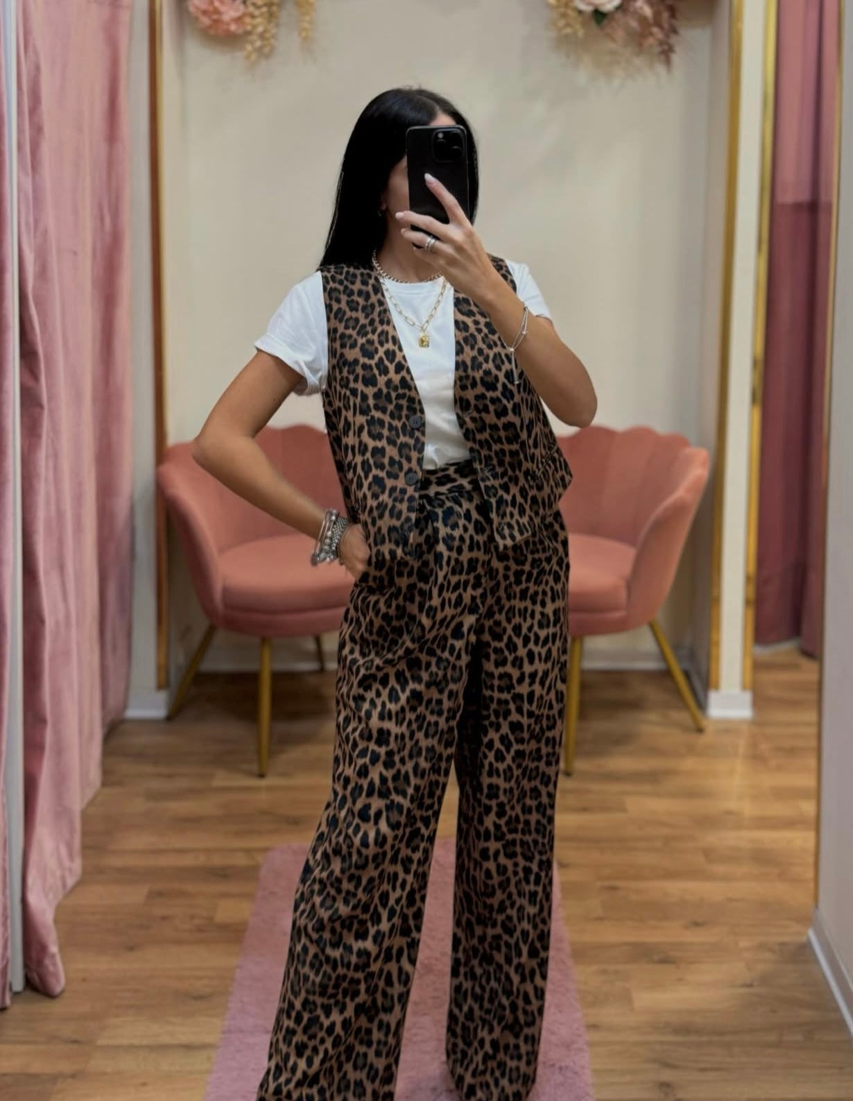 PANTALONE FANTASIA LEOPARD
