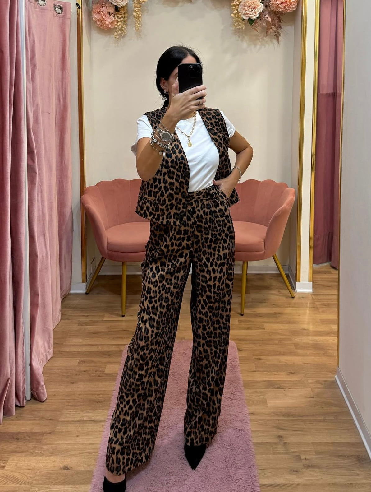 PANTALONE FANTASIA LEOPARD
