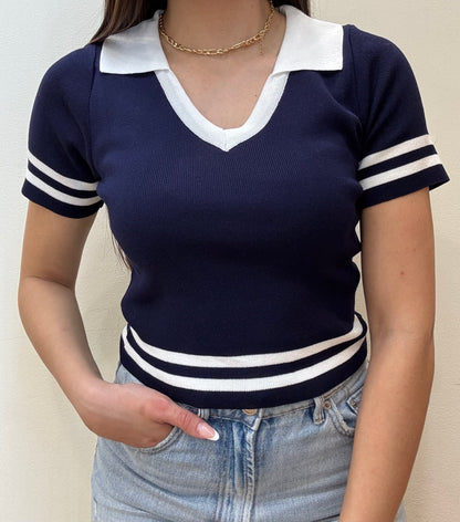 MAGLIA IN FILO SCOLLO V