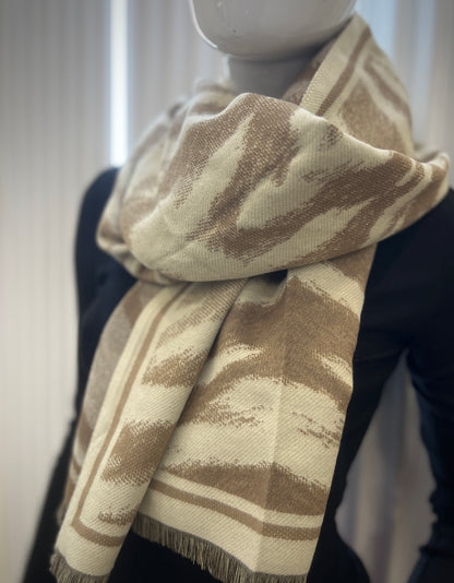 SCIARPA FANTASIA ZEBRATA