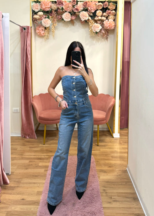 JUMPSUITE IN DENIM