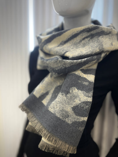 SCIARPA FANTASIA LEOPARDATA