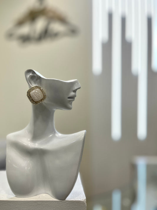 ORECCHINI A BOTTONE GRACE