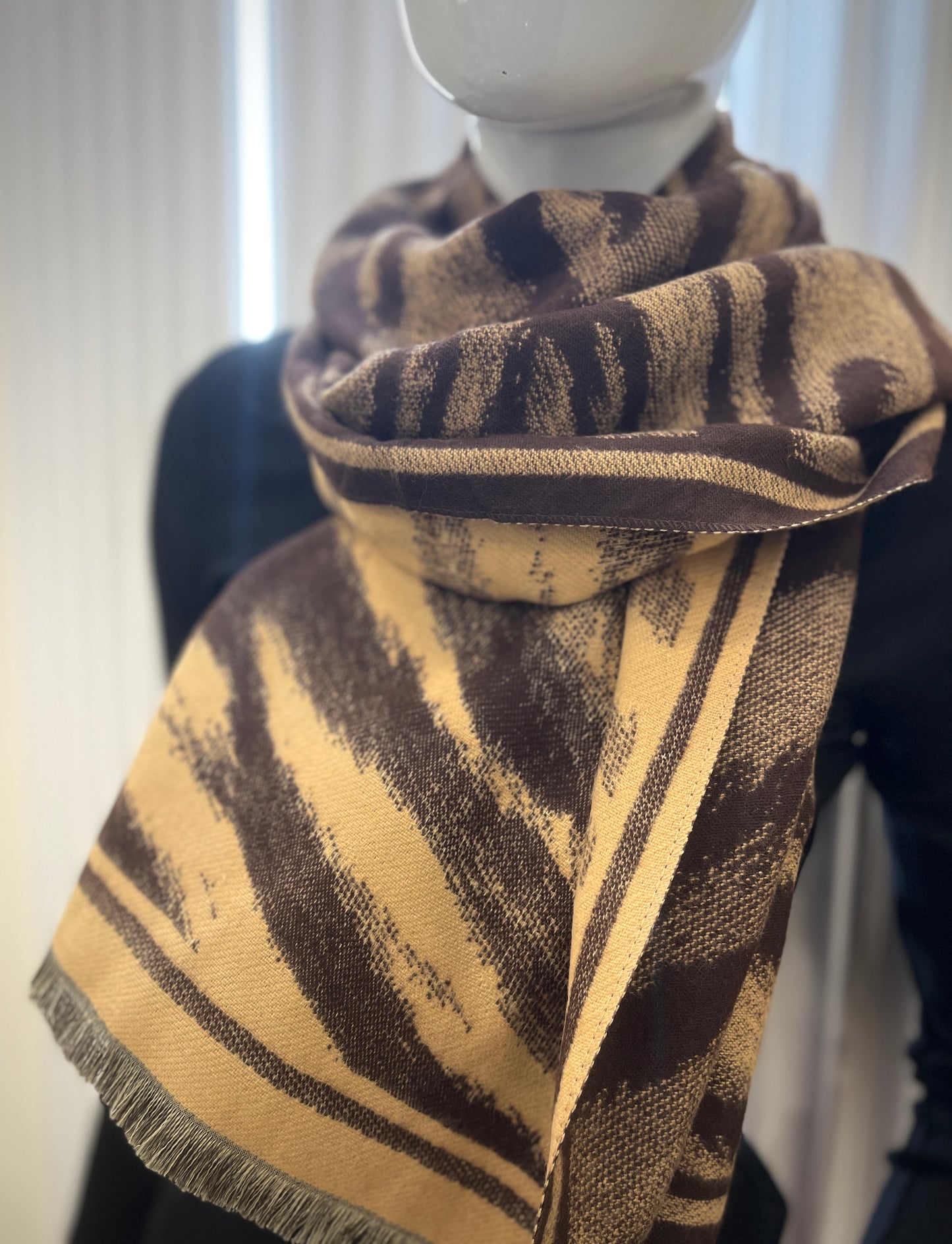 SCIARPA FANTASIA ZEBRATA