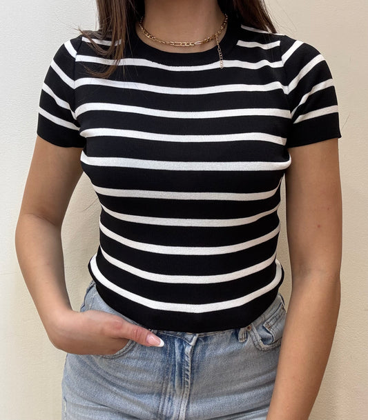 MAGLIA IN FILO RIGHE