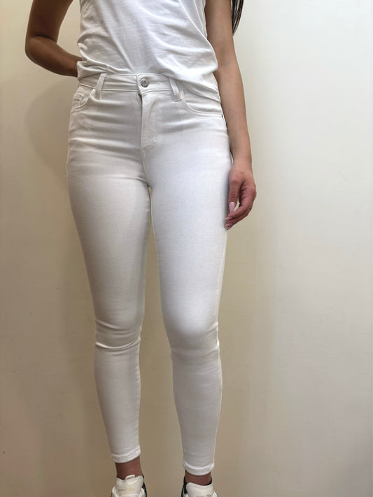 JEANS SKINNY BIANCO