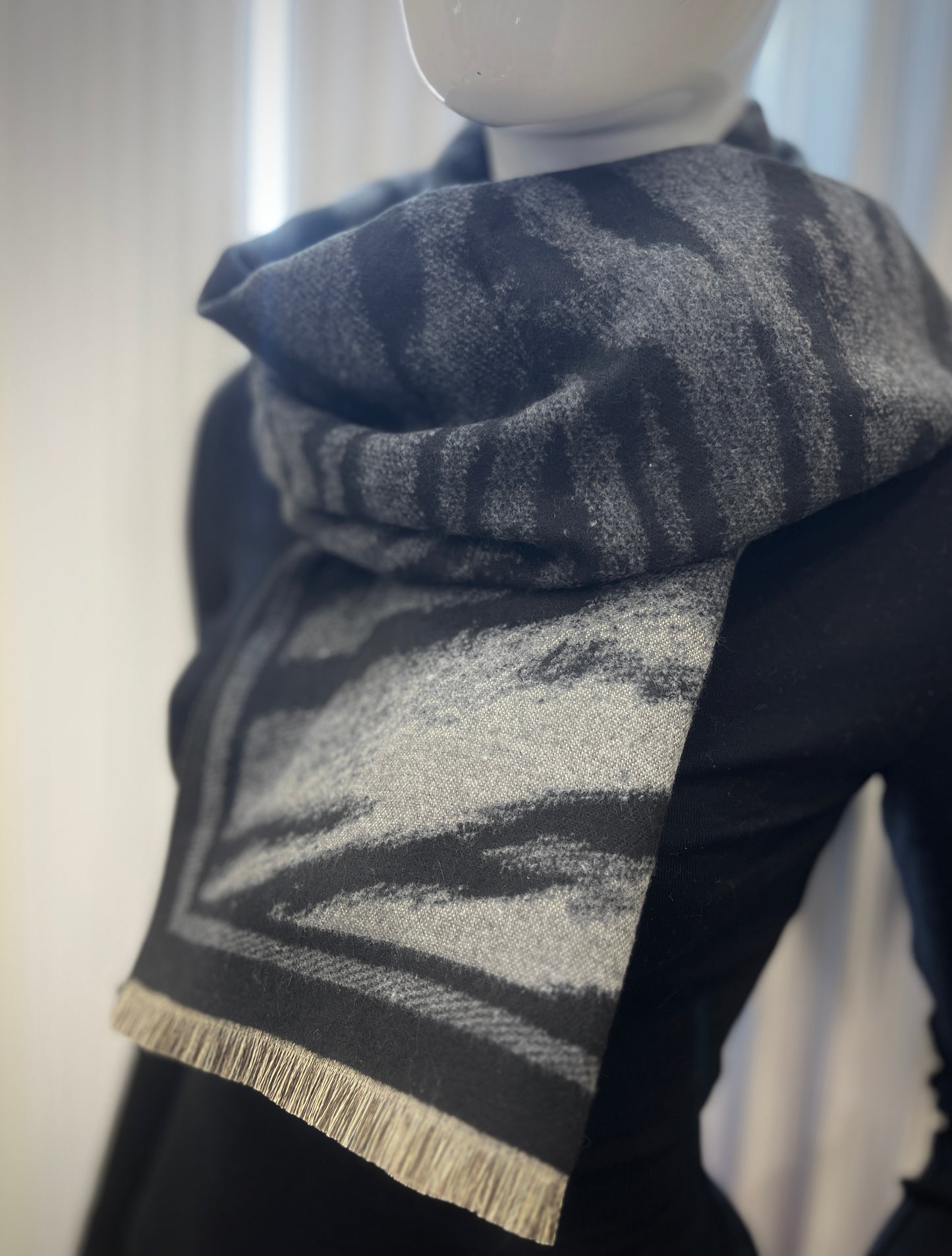 SCIARPA FANTASIA ZEBRATA