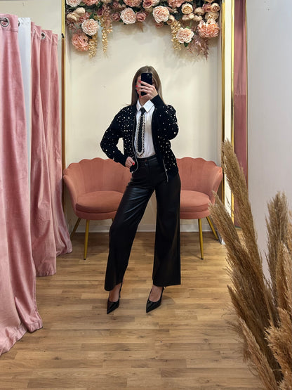 PANTALONE ZAMPETTA ECOPELLE