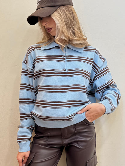 MAGLIA POLO RIGHE