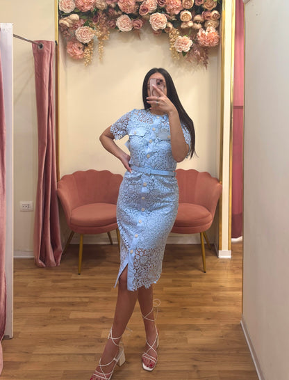 ABITO IN PIZZO MACRAMÈ