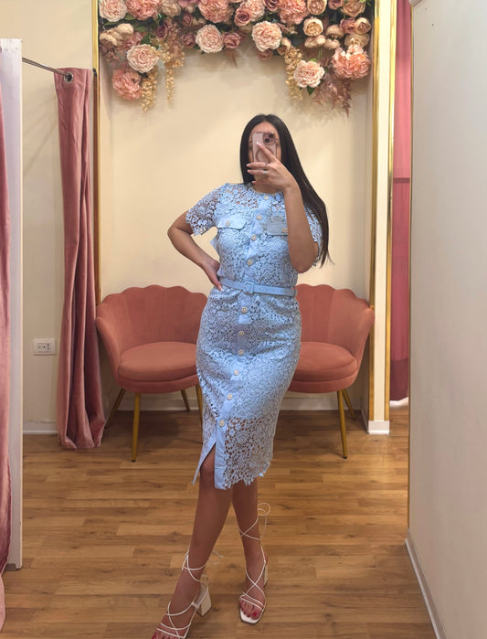 ABITO IN PIZZO MACRAMÈ