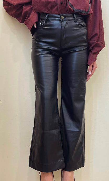 PANTALONE ZAMPETTA ECOPELLE