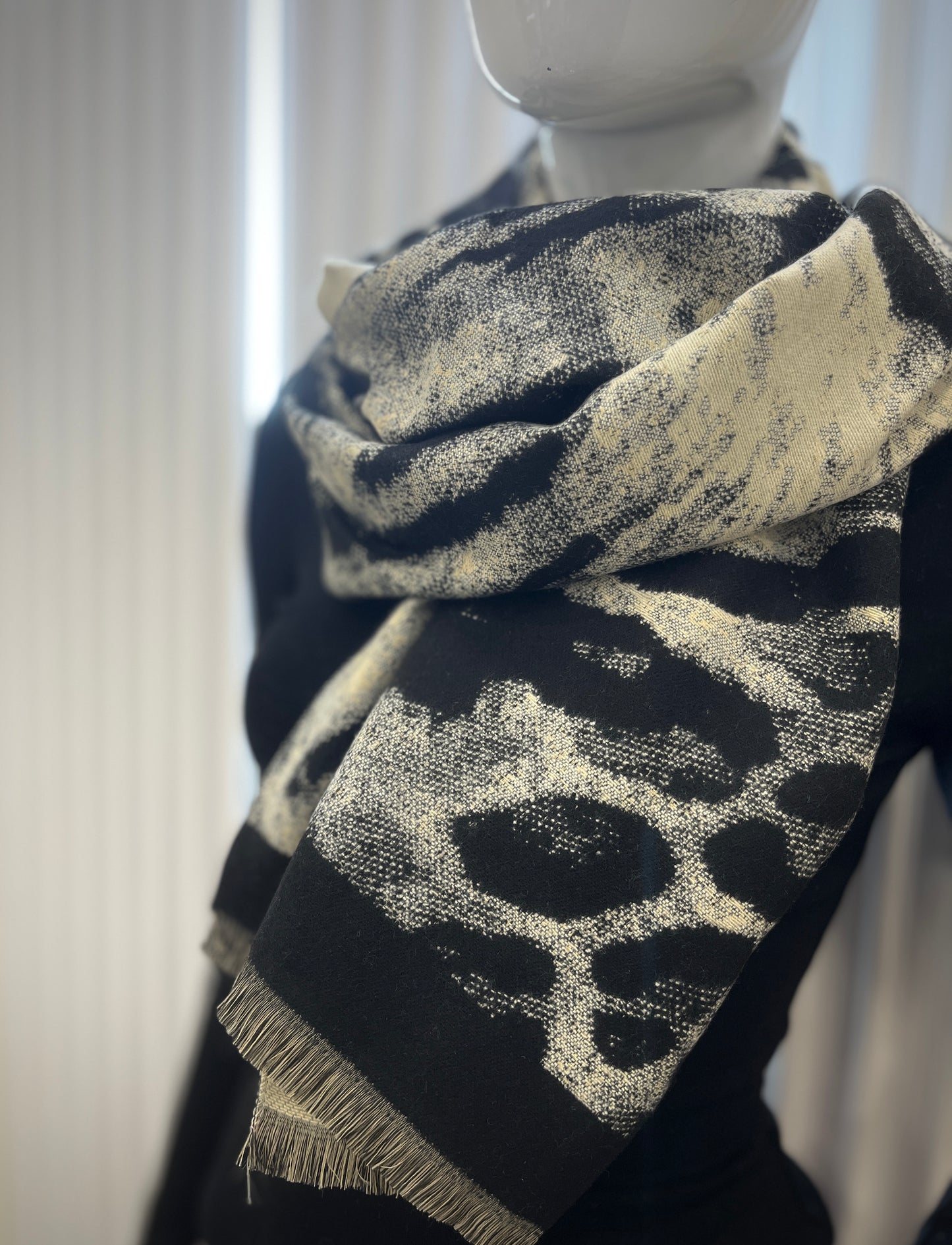 SCIARPA FANTASIA LEOPARDATA