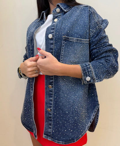CAMICIA DENIM SHINE