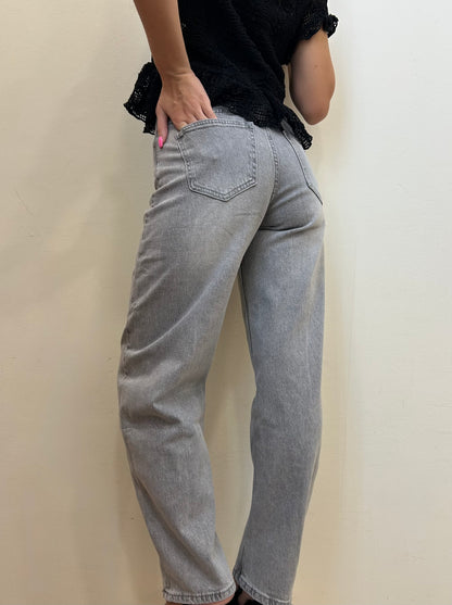 JEANS BANANA GRIGIO