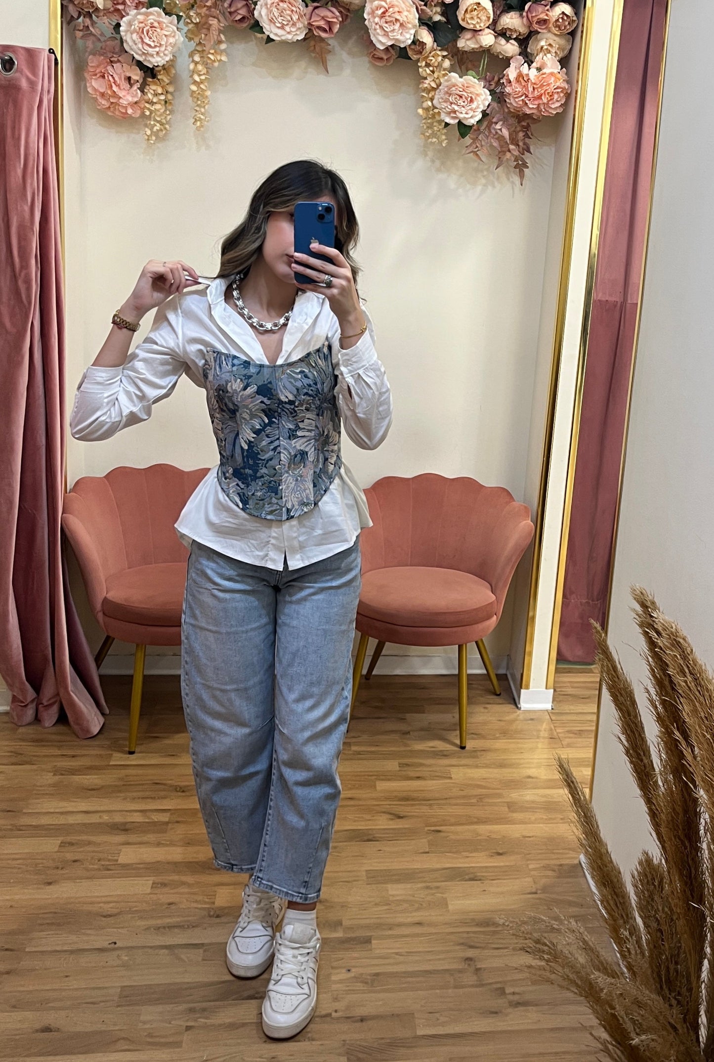 JEANS BALLOON CHIARO